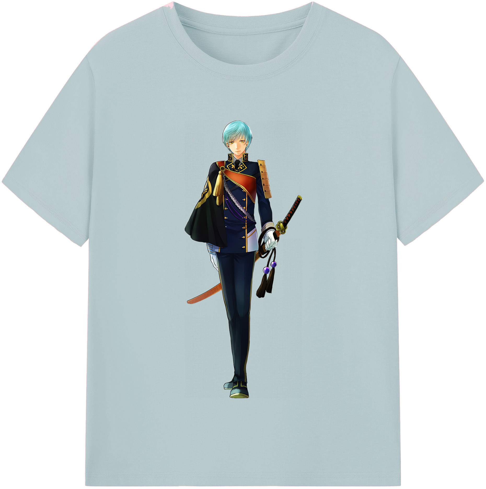 （画像用） 刀剣乱舞 Touken Ranbu 綿100％半袖Tシャツ（フロントプリント）